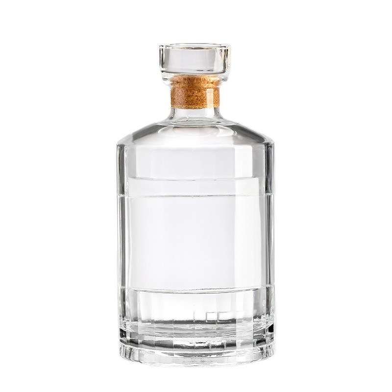 Customized Logo Botella De Vidrio Agua Bendita Fan Glass Bottle Cap Butifull Bottle Luxury